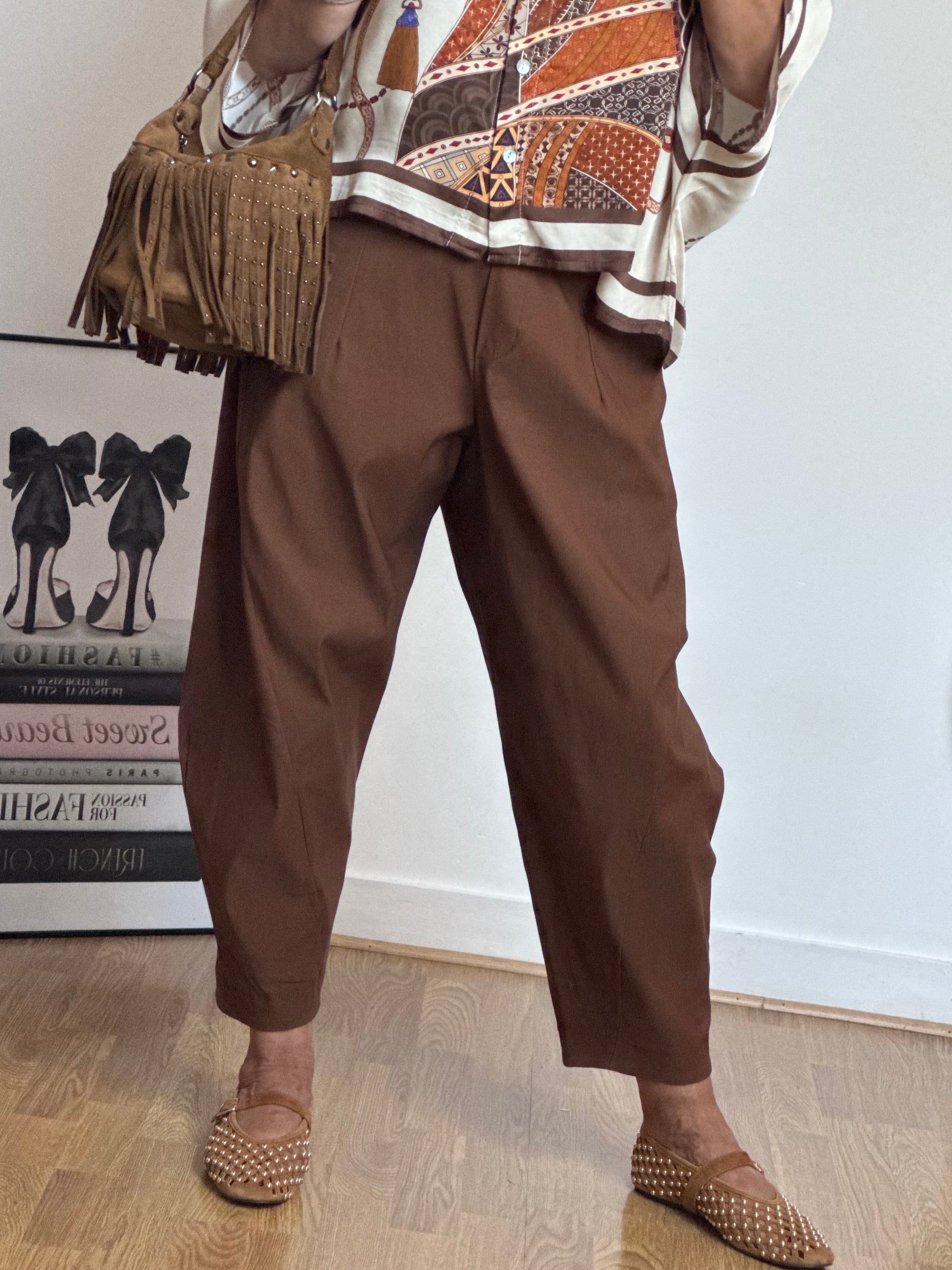 Pantalon Alexis camel