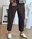 Pantalon Gabriel marron TU 36/42