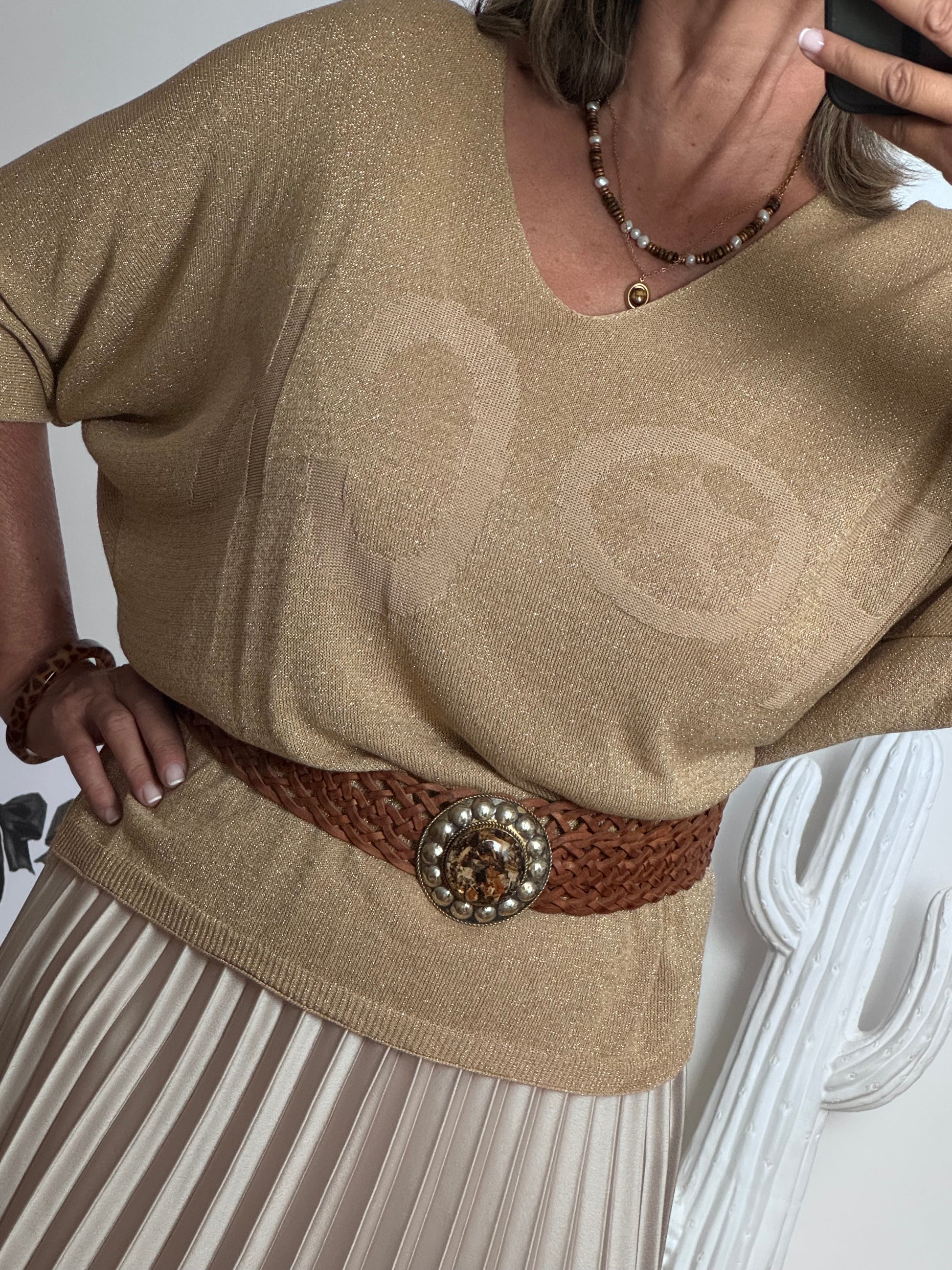 Pull rock beige