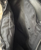 Sac noir matelassé