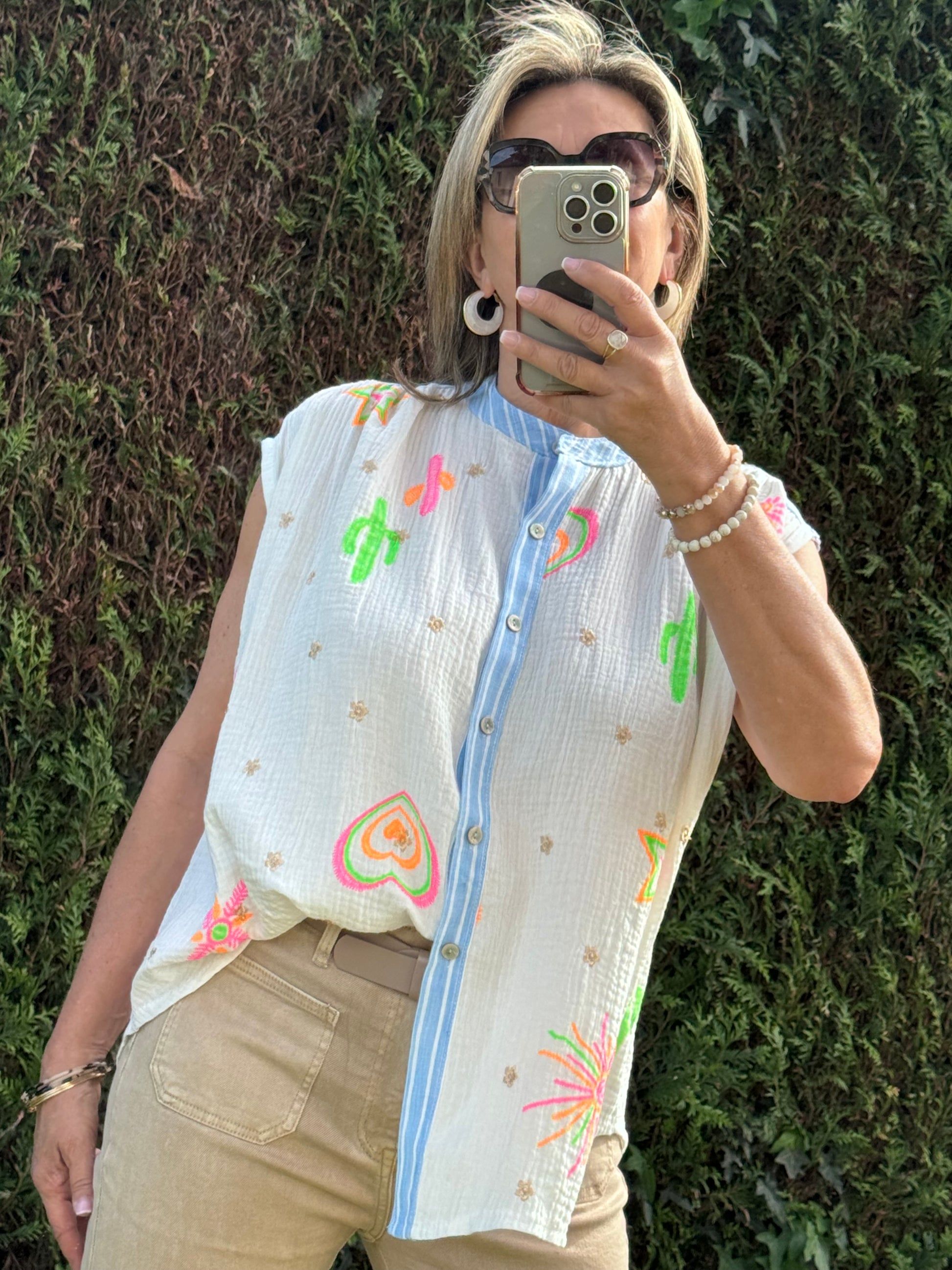 Blouse gaz de coton pep