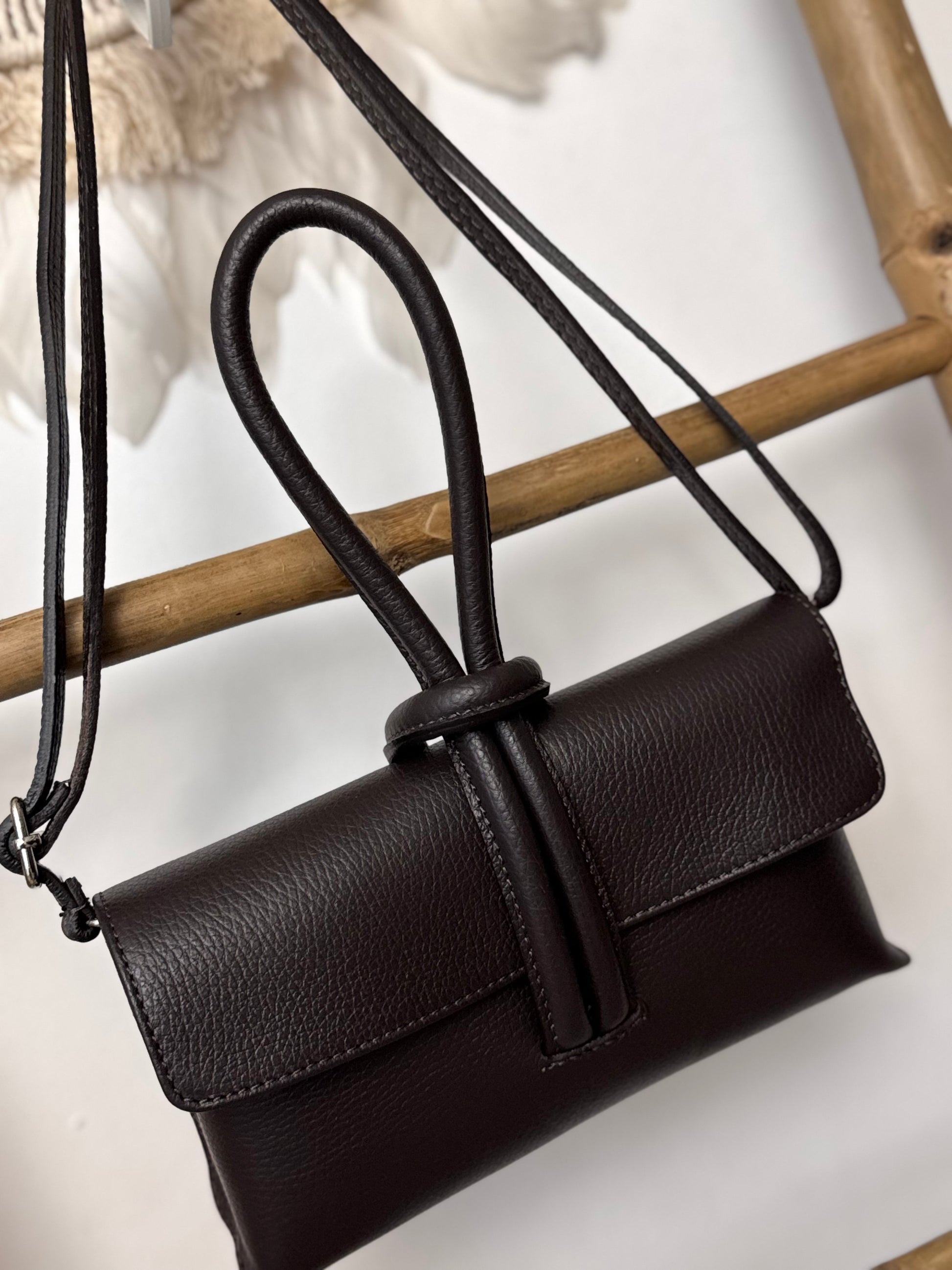 Sac anse cuir marron 🎁