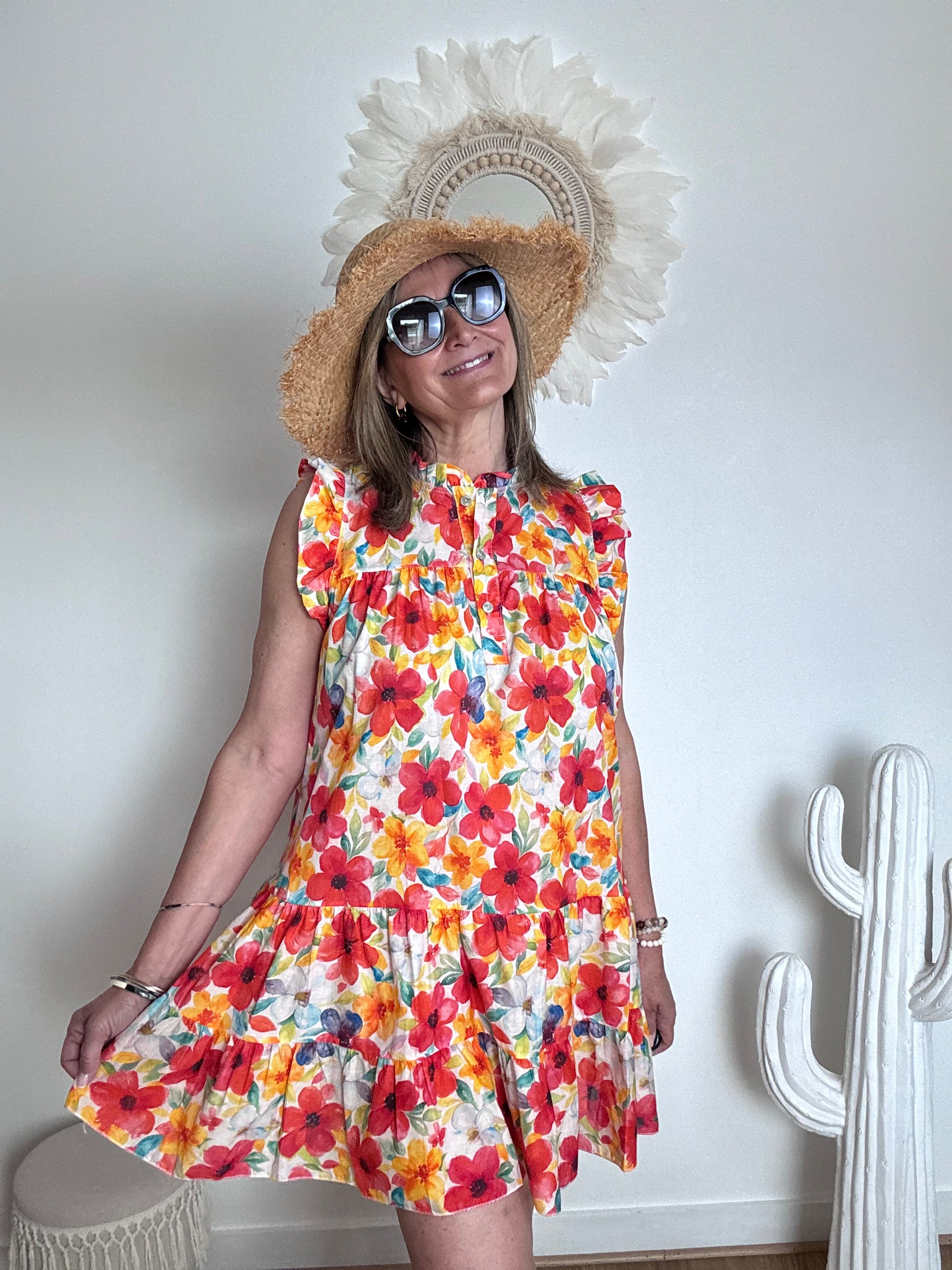 Robe coquelicots TU 38/46