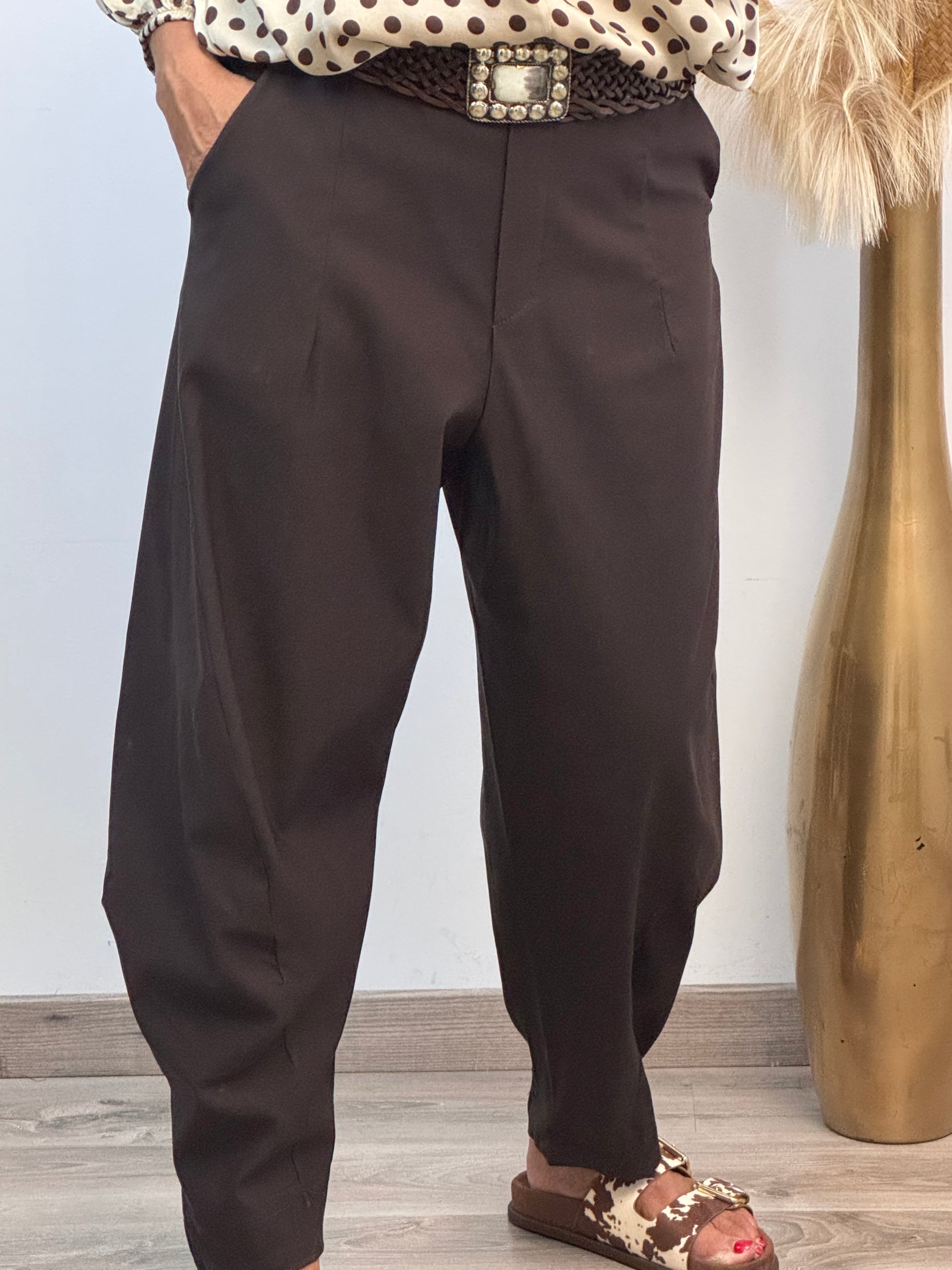 Pantalon Alex marron
