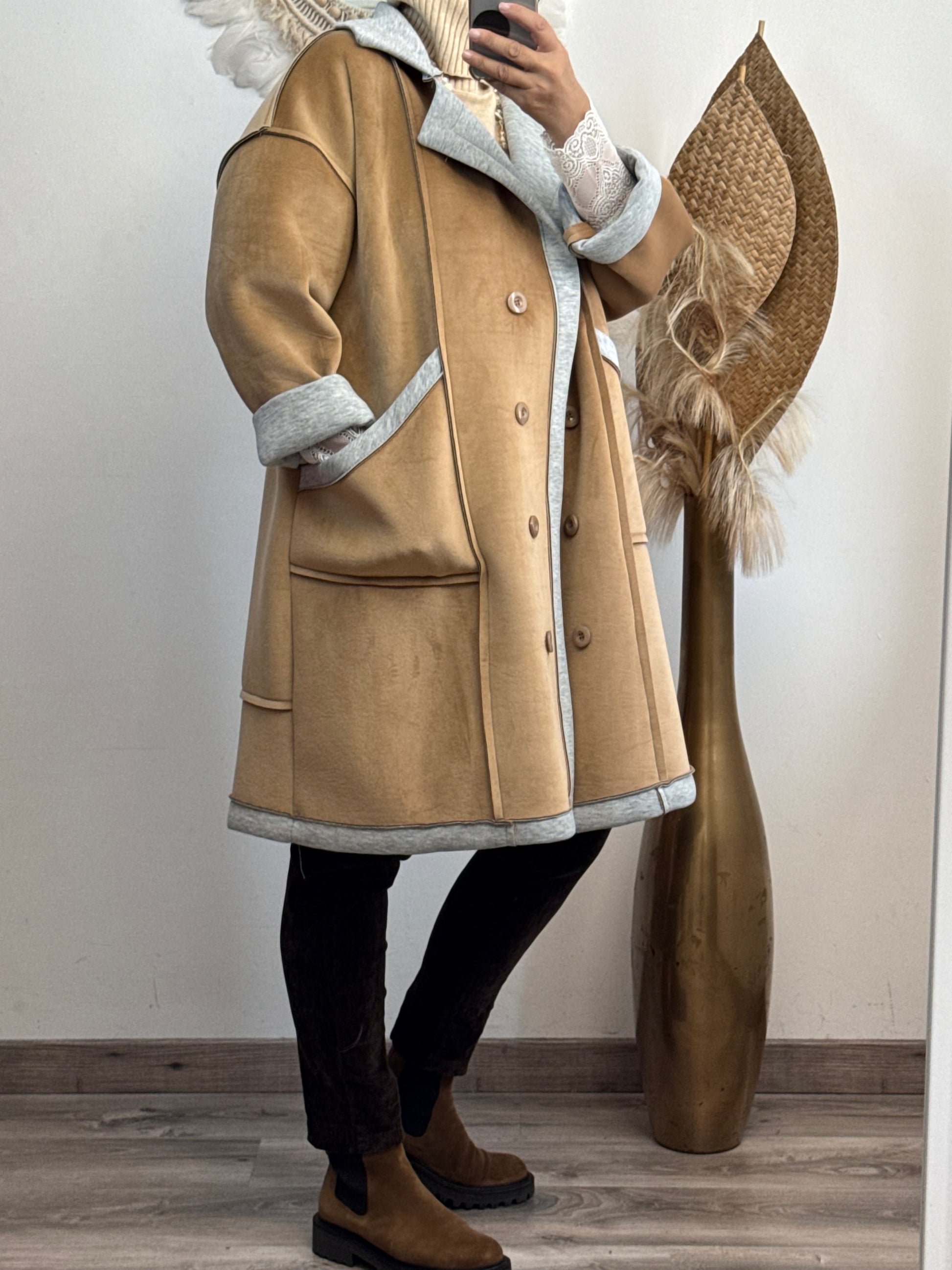 Manteau Léon beige