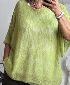 Pull Raphaël vert