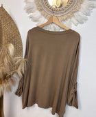 Haut bi matière moka