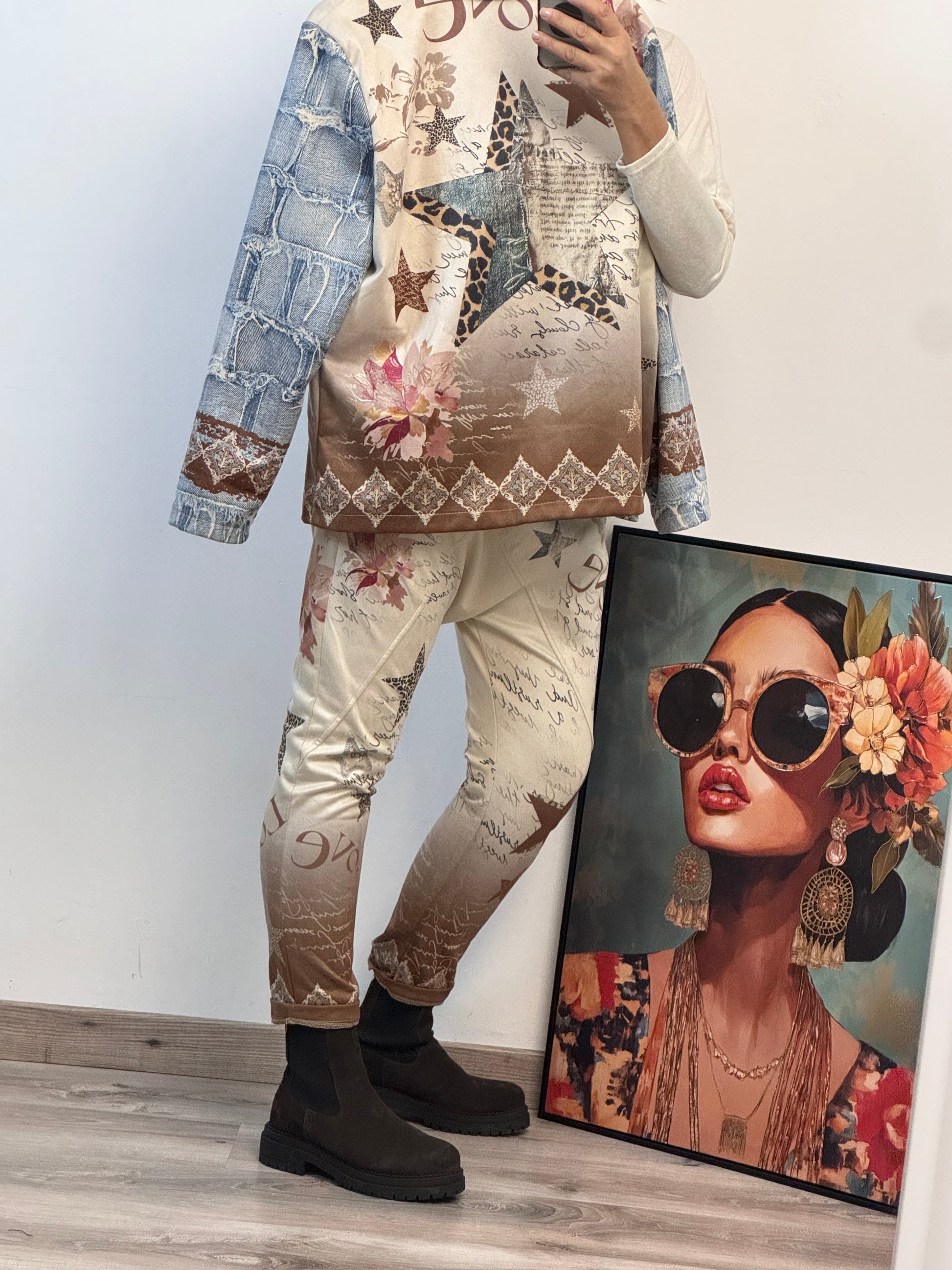 Pantalon étoile love TU 36/42