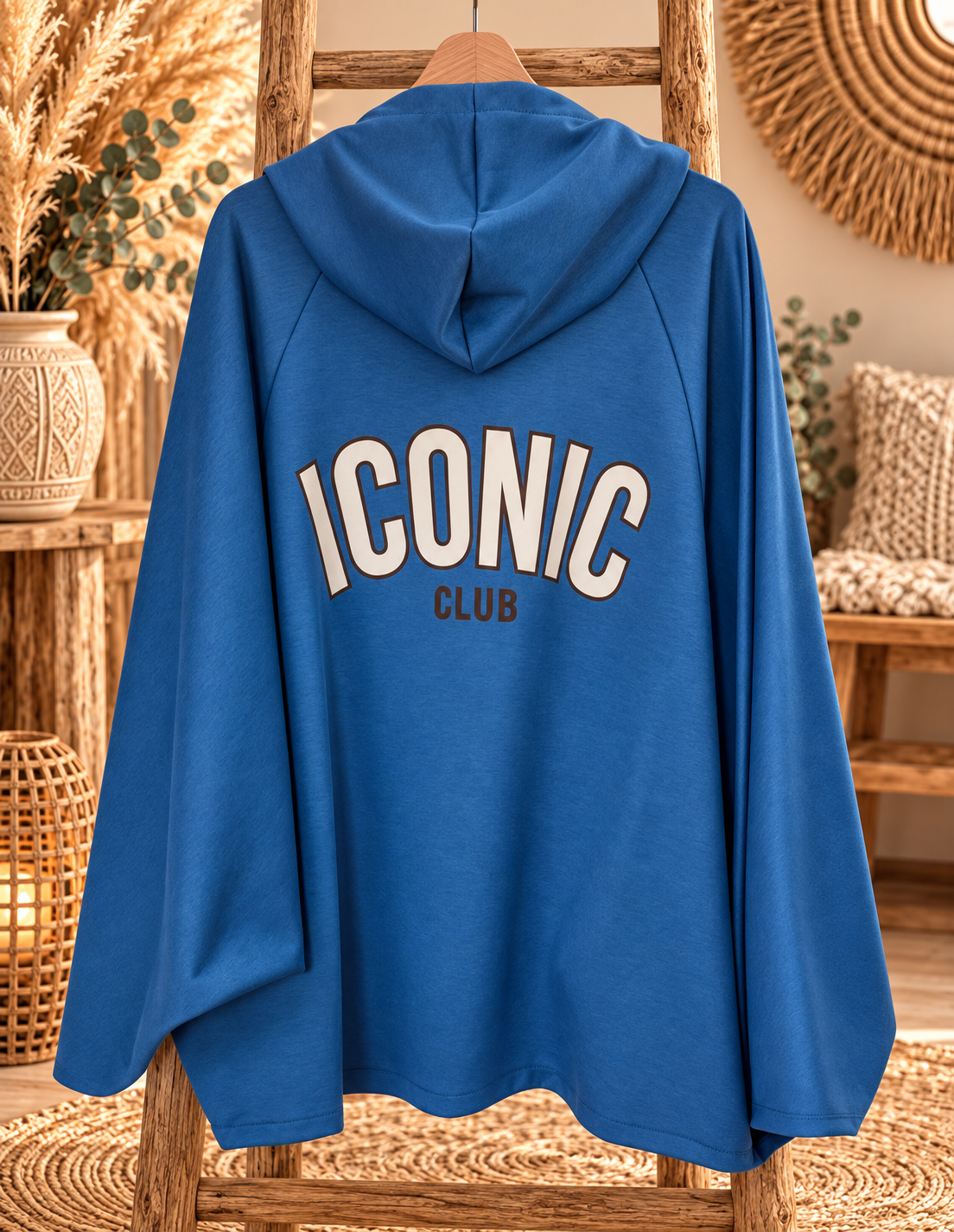 Veste sweat iconic bleu TU 44/56