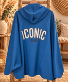 Veste sweat iconic bleu TU 44/56