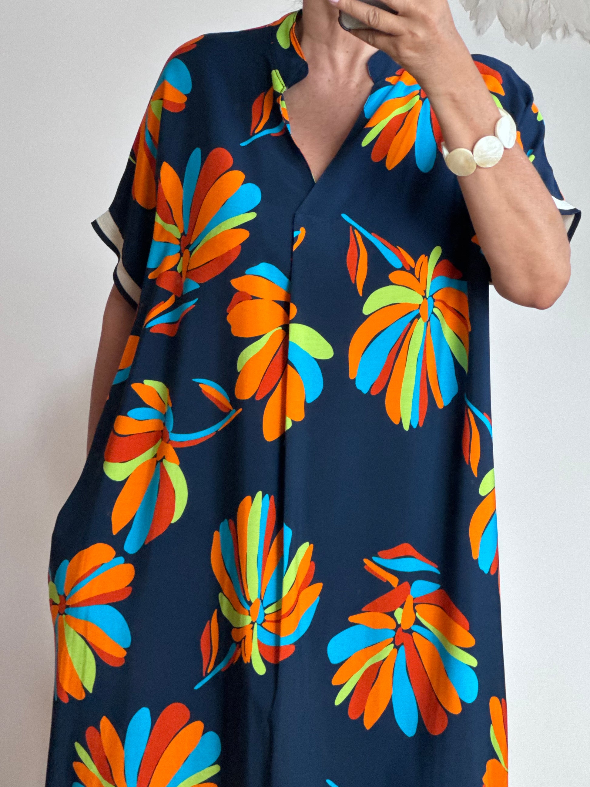 Robe fluide marine