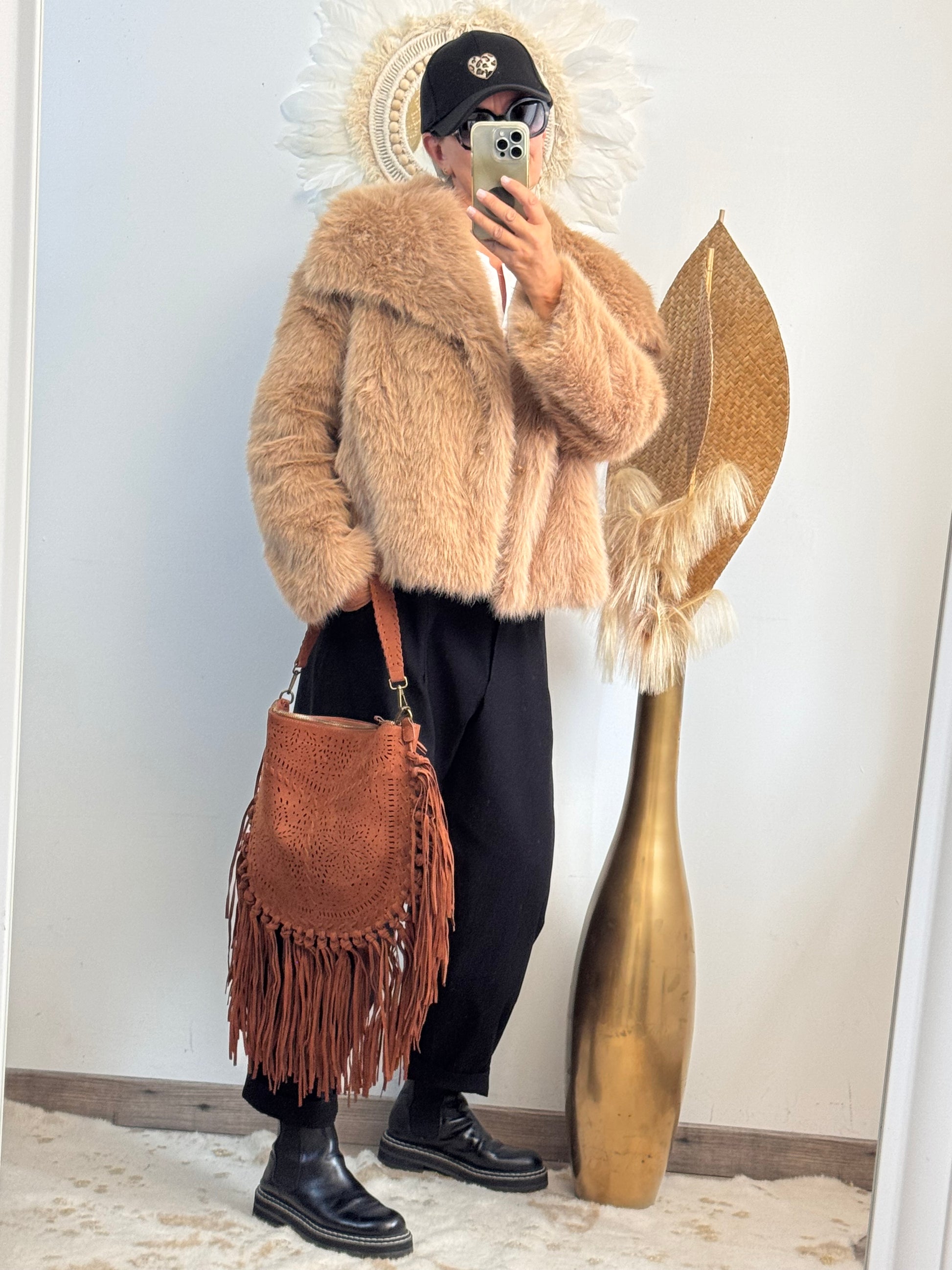 Veste Mia camel