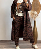 Pantalon Léo marron foncé