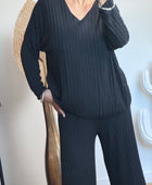 Ensemble cocooning noir