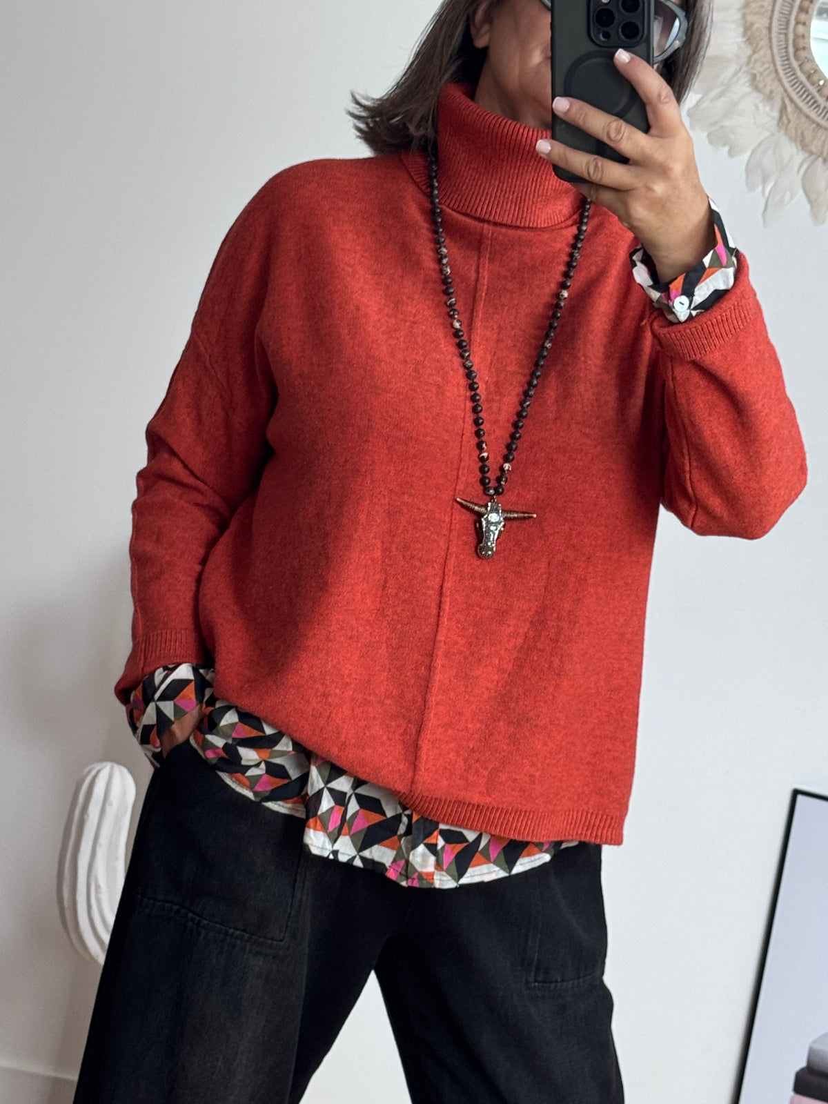 Pull So Chic terracotta