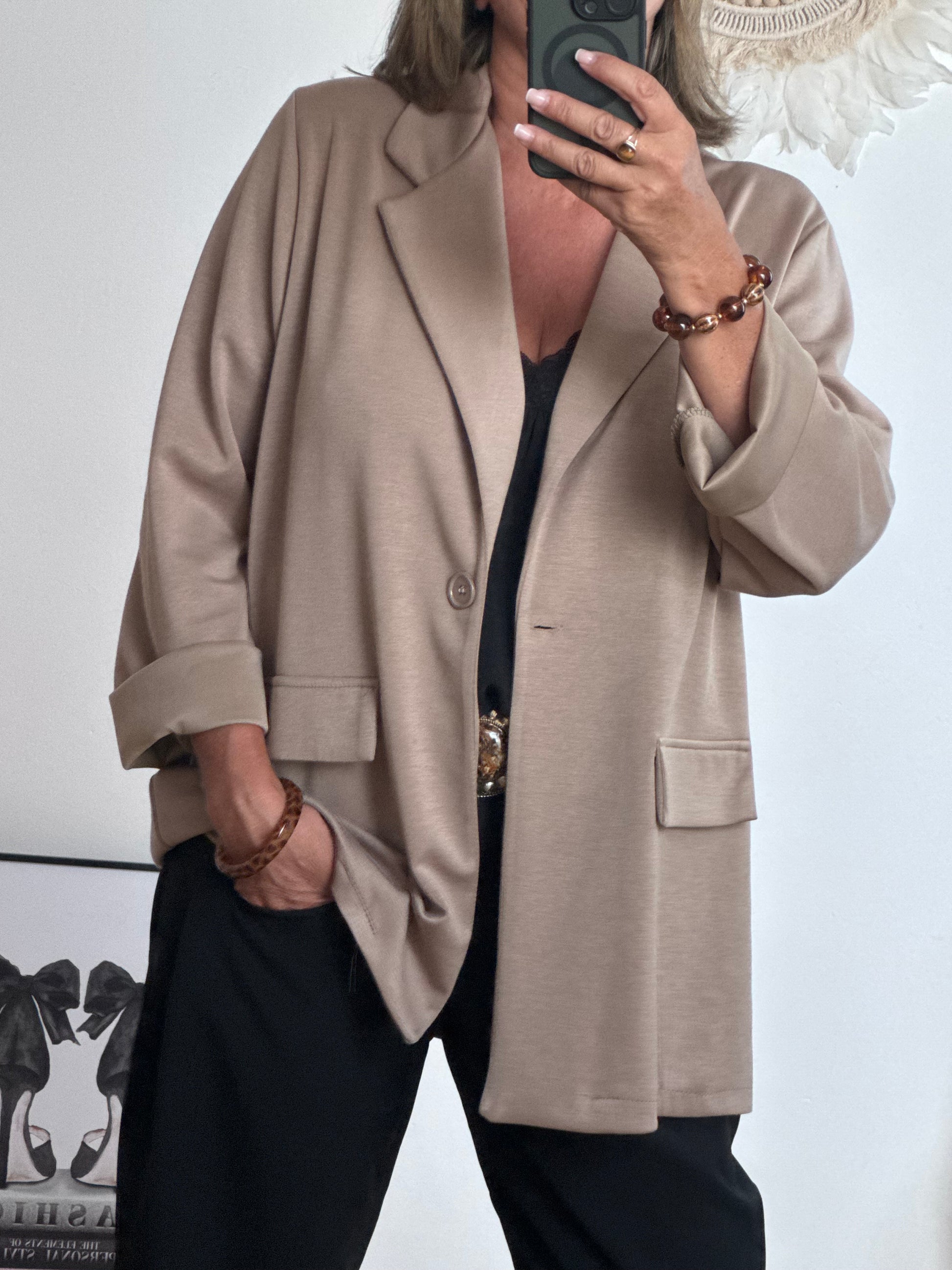 Veste blazer casuel beige TU 40/48