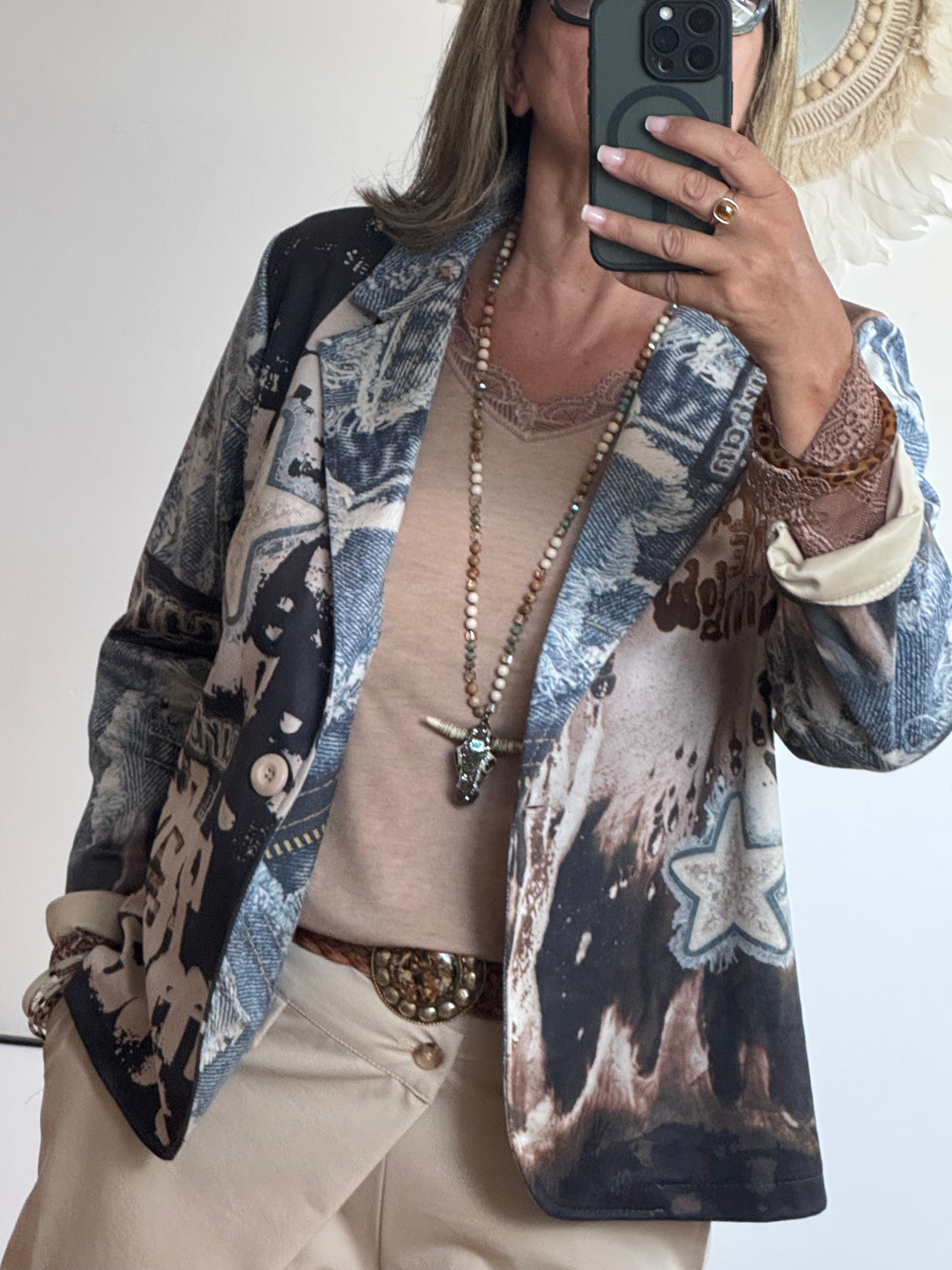 Blazer suédine urban