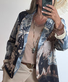 Blazer suédine urban