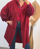 Manteau Marceau bordeaux