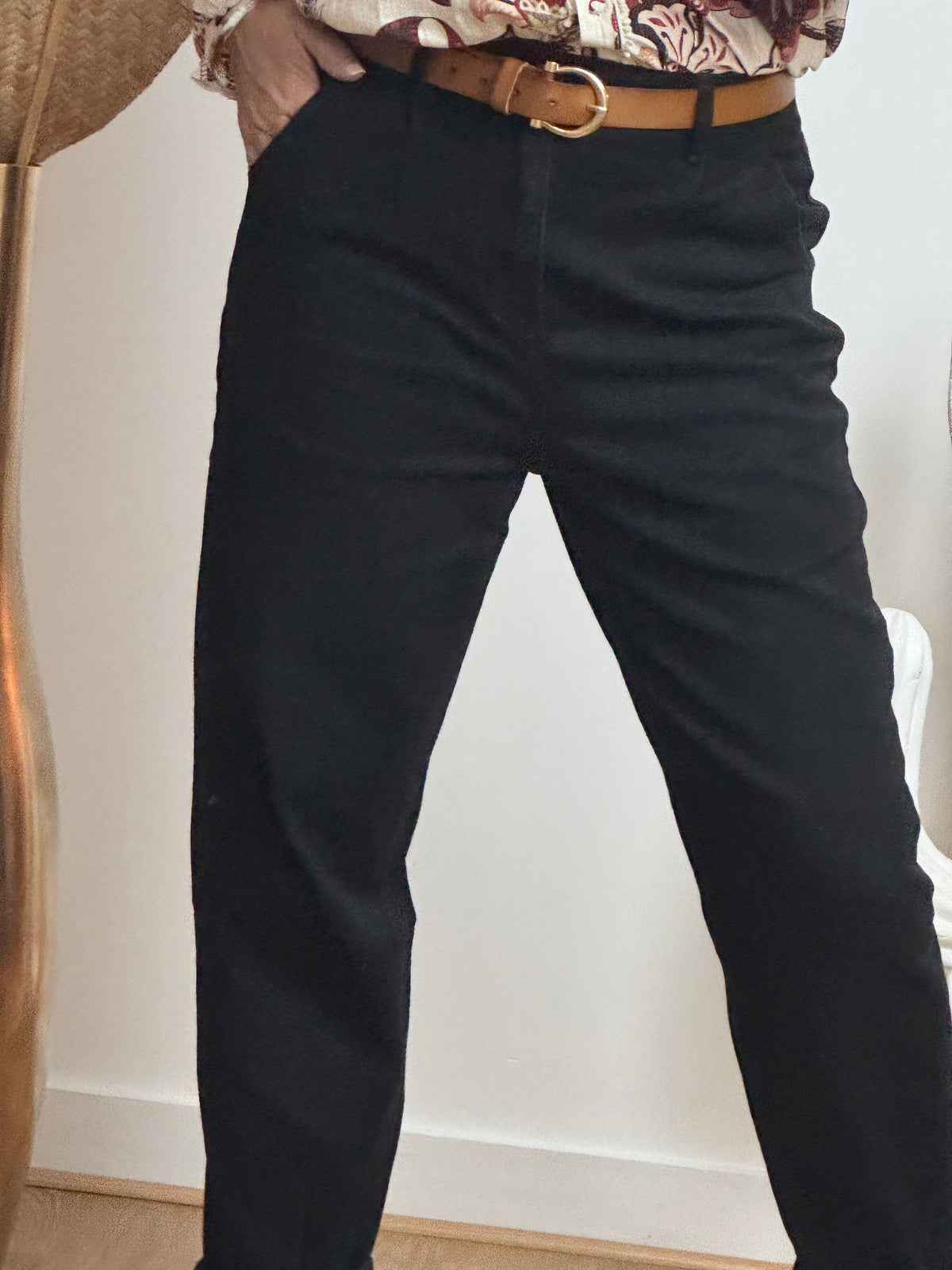 Jean barrel noir