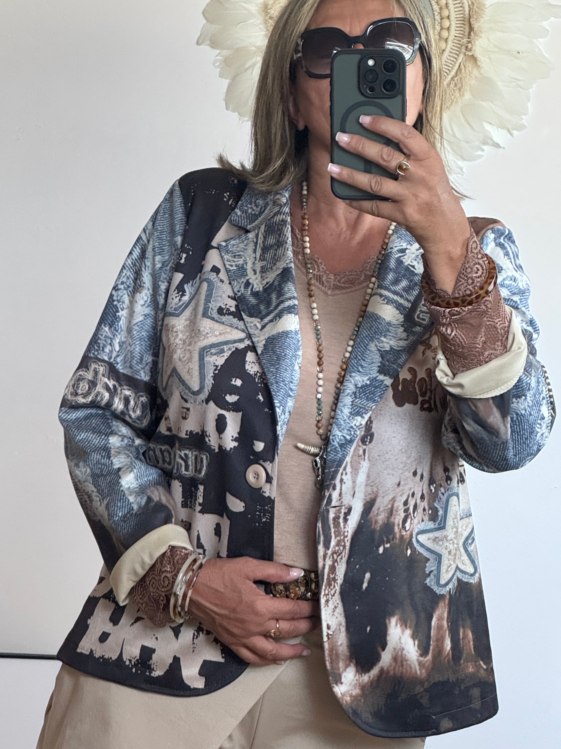 Blazer suédine urban