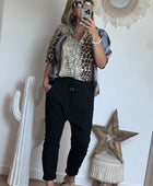 Pantalon saroual noir OK!