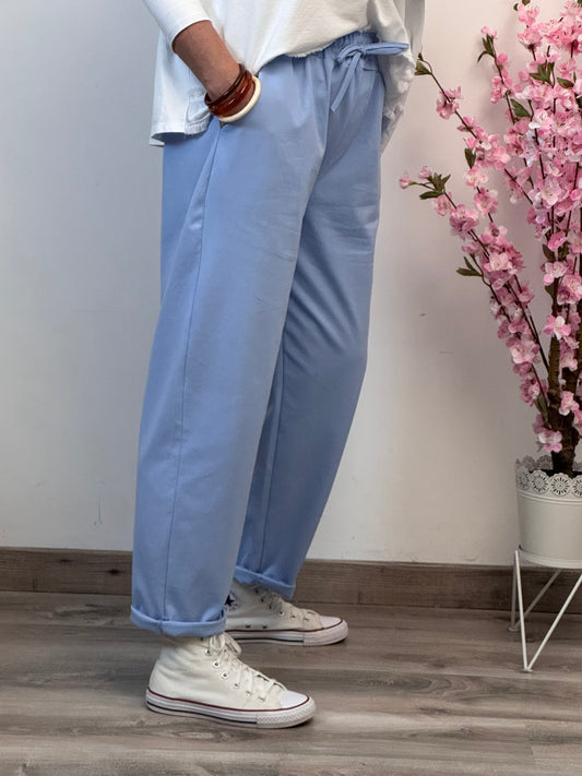 Pantalon Sacha bleu ciel TU 42/50