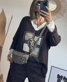 Pull Rosalia marron