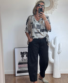 Pantalon noir love TU 38/46