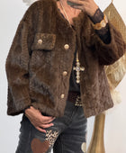 Veste fausse fourrure Coline