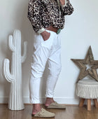 Pantalon saroual blanc OK !