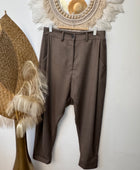 Pantalon saroual marron