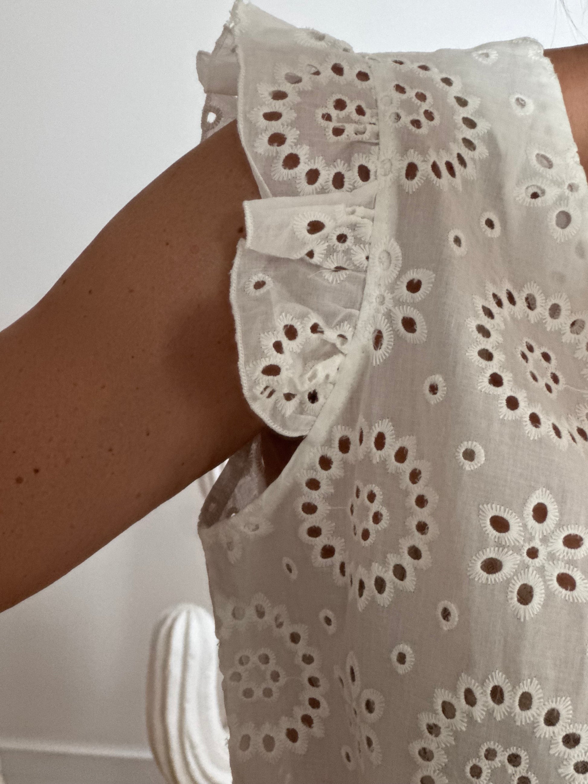 Blouse Louisette blanche TU 38/46
