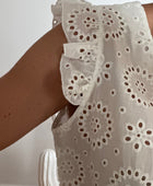Blouse Louisette blanche TU 38/46