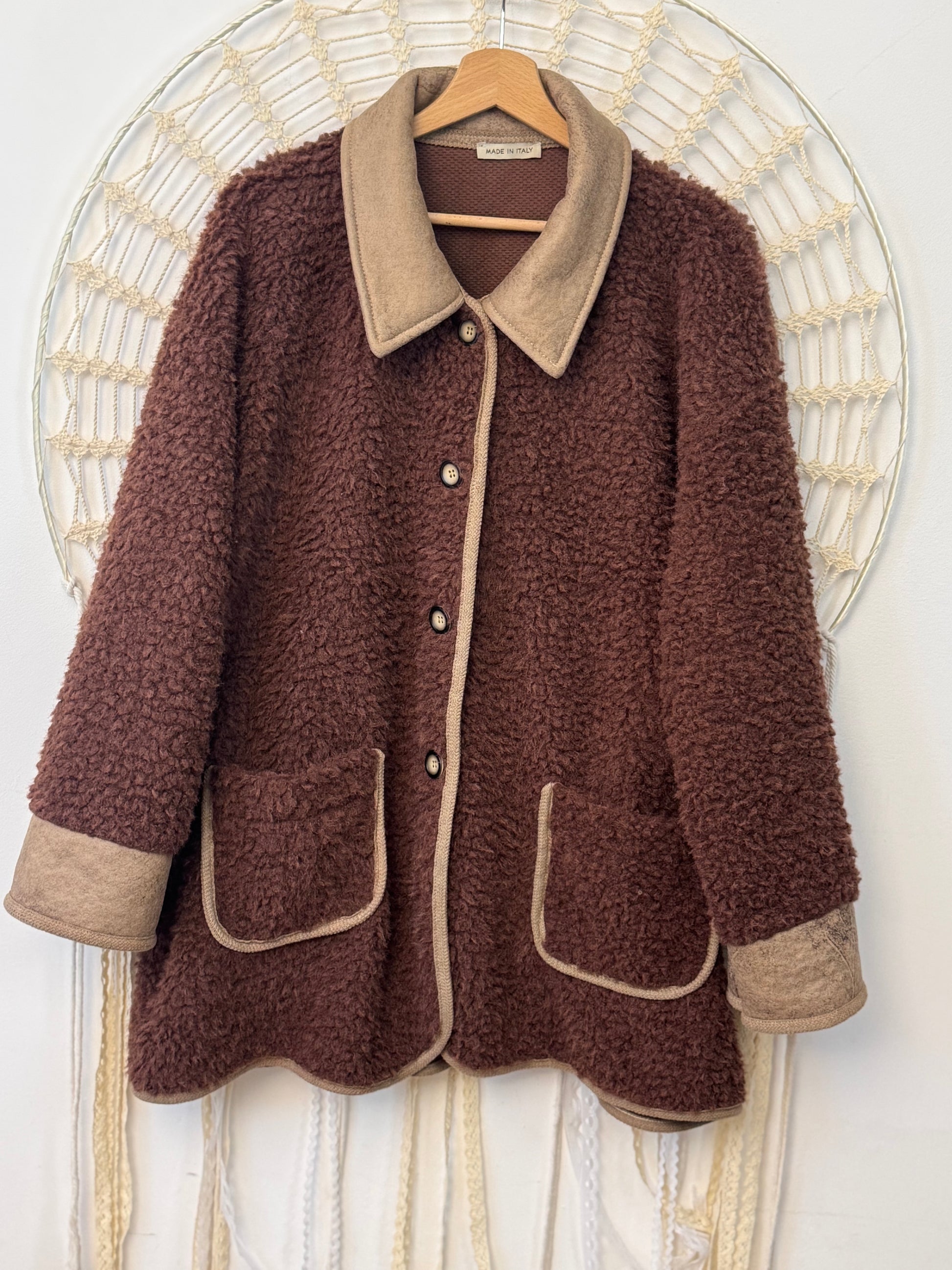 Veste épaisse marron TU 44/50