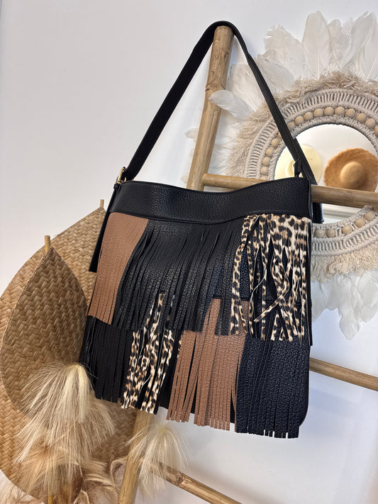 Sac bohème franges