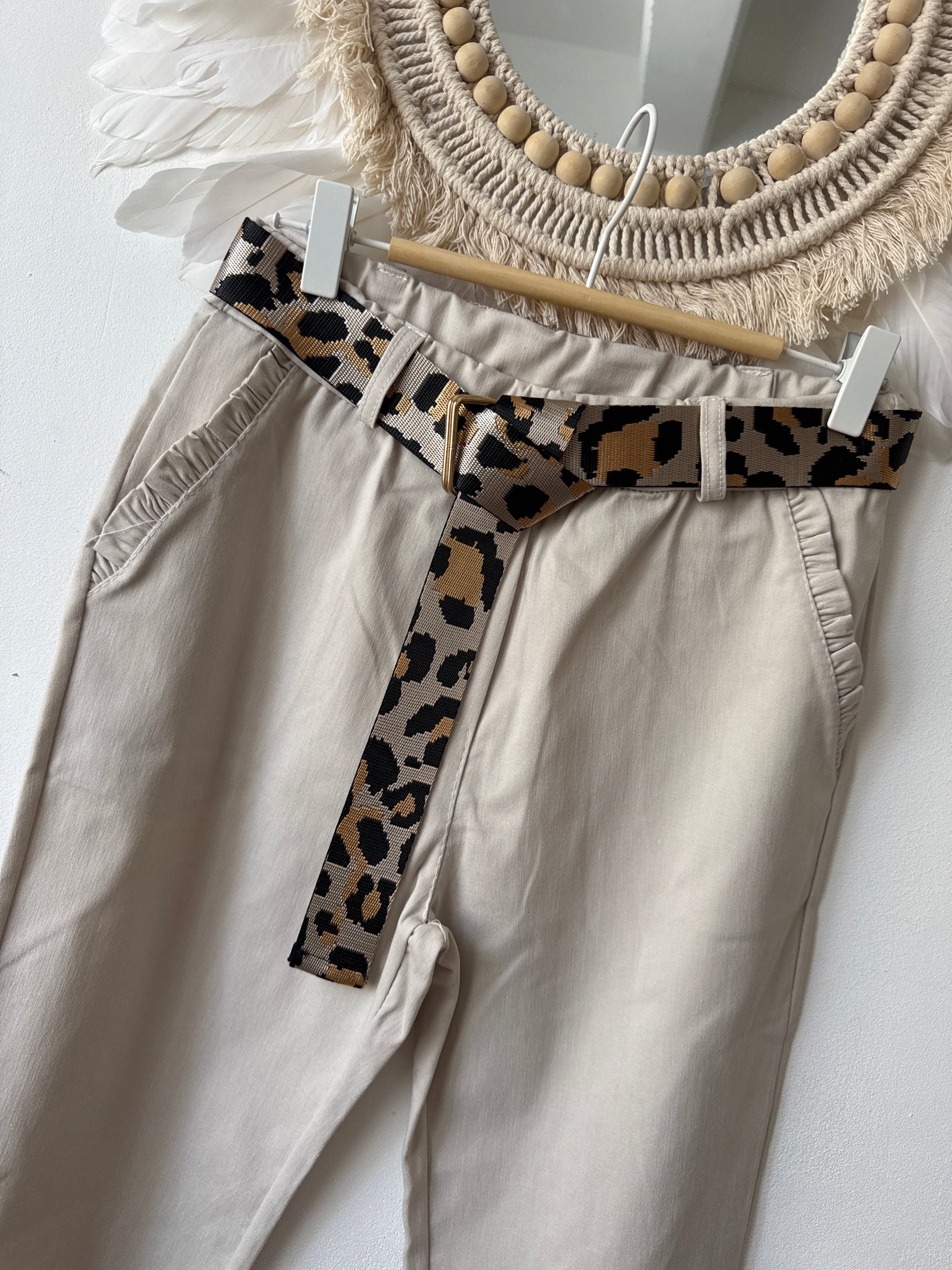 Pantalon beige confortable
