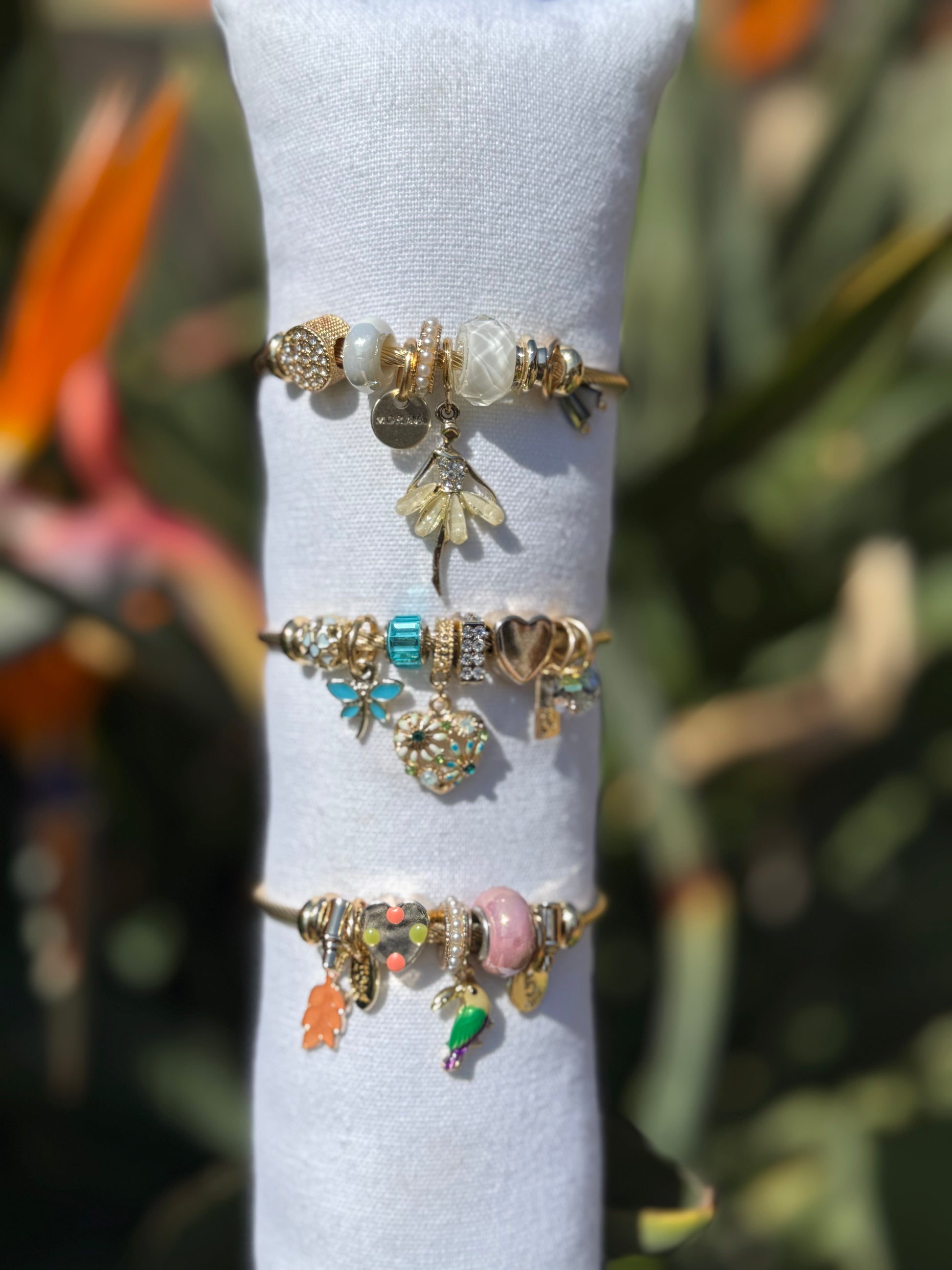 Bracelet ajustable breloques
