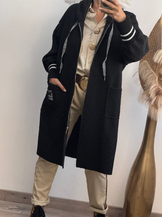 Manteau Octave noir