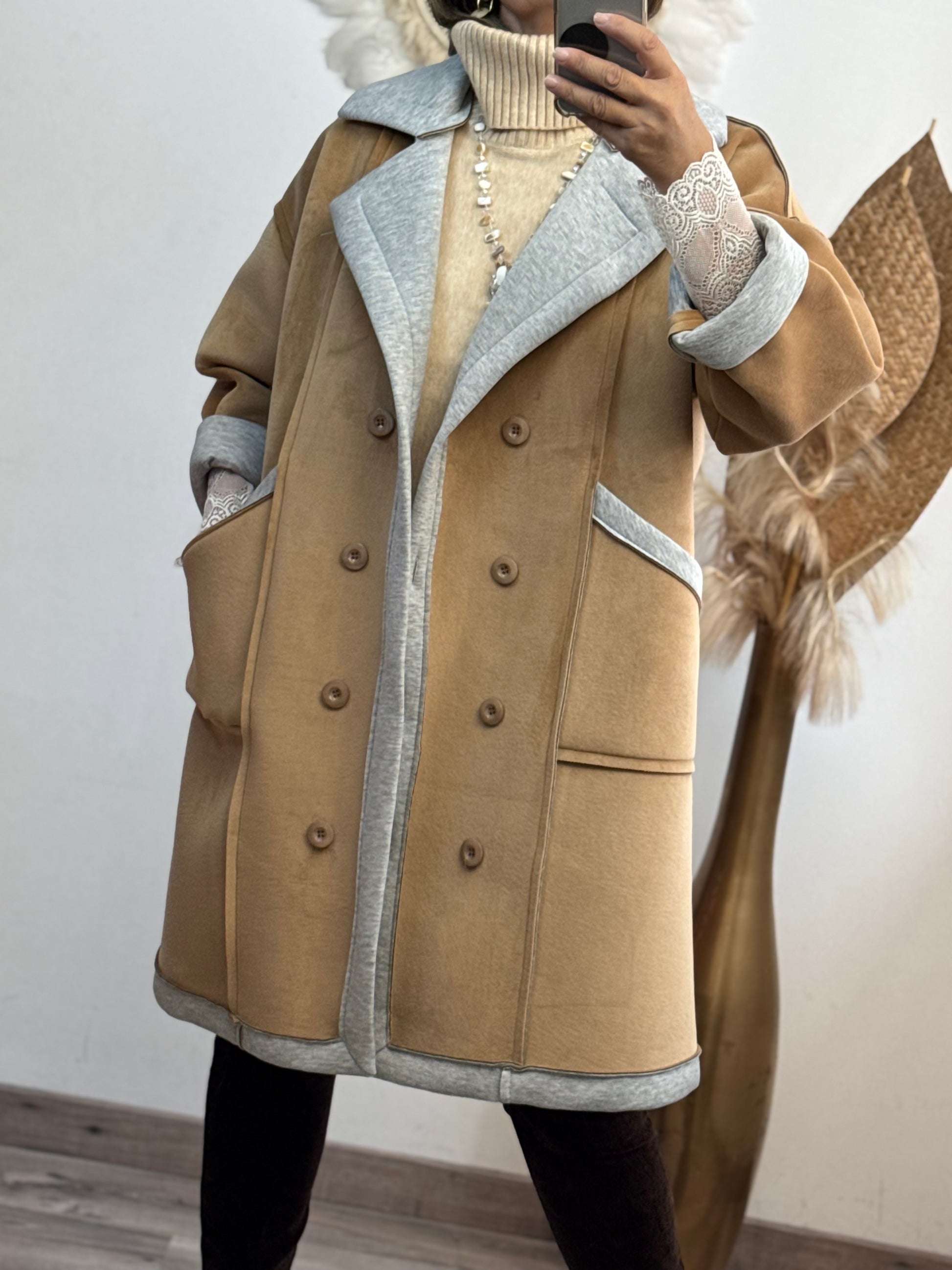 Manteau Léon beige