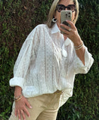 Chemise Lolita broderie blanche