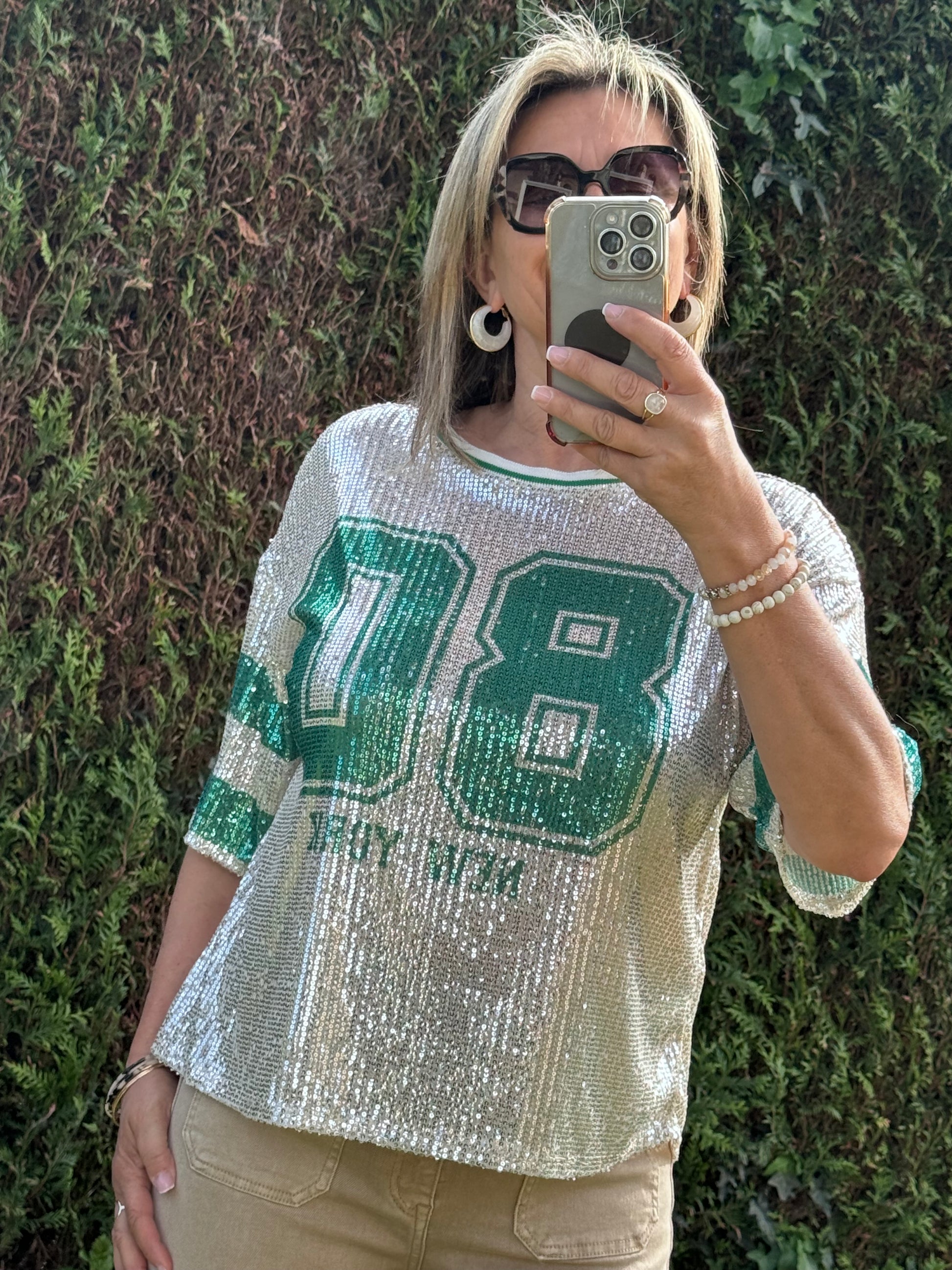 Teeshirt sequins 80 New York