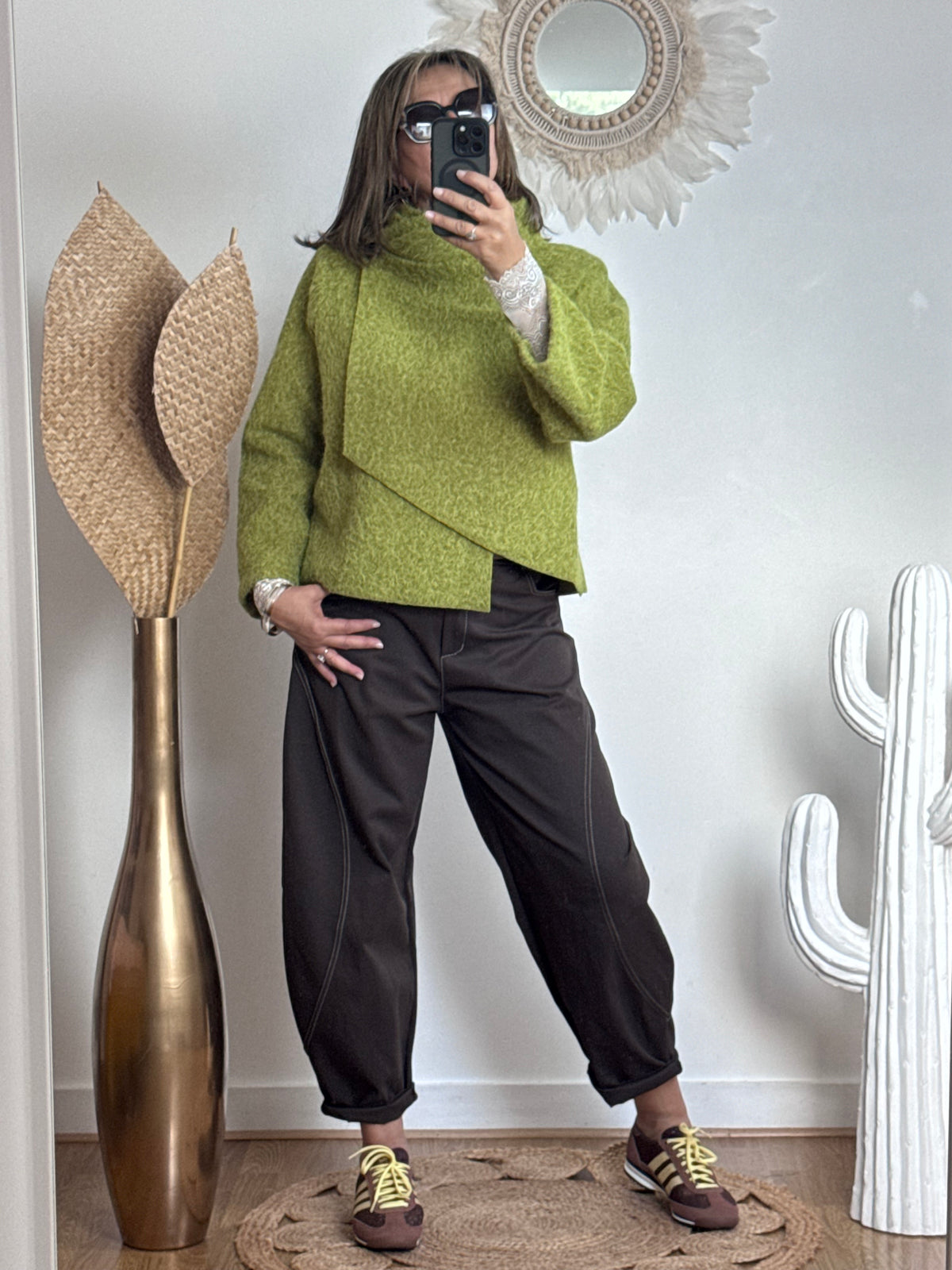 Veste Solan vert pistache