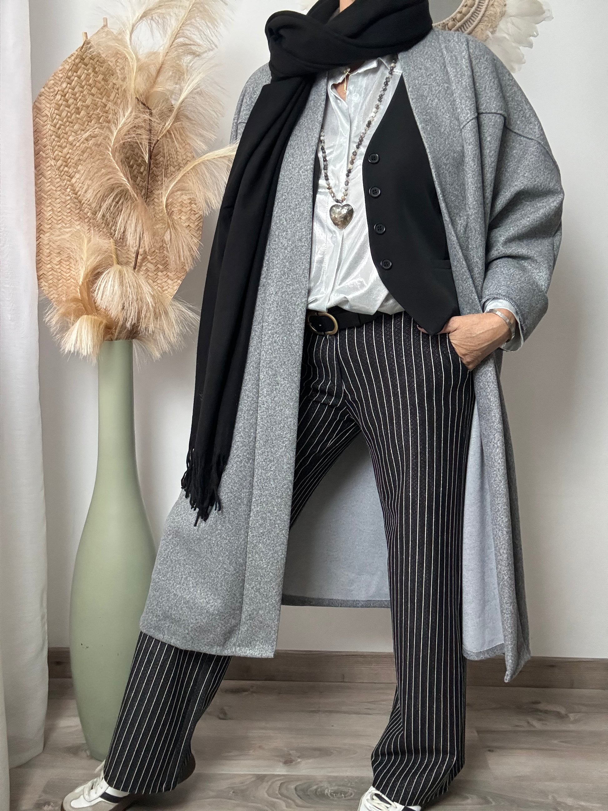 Pantalon chic noir