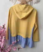 Sweat-shirt chemise jaune TU 36/44