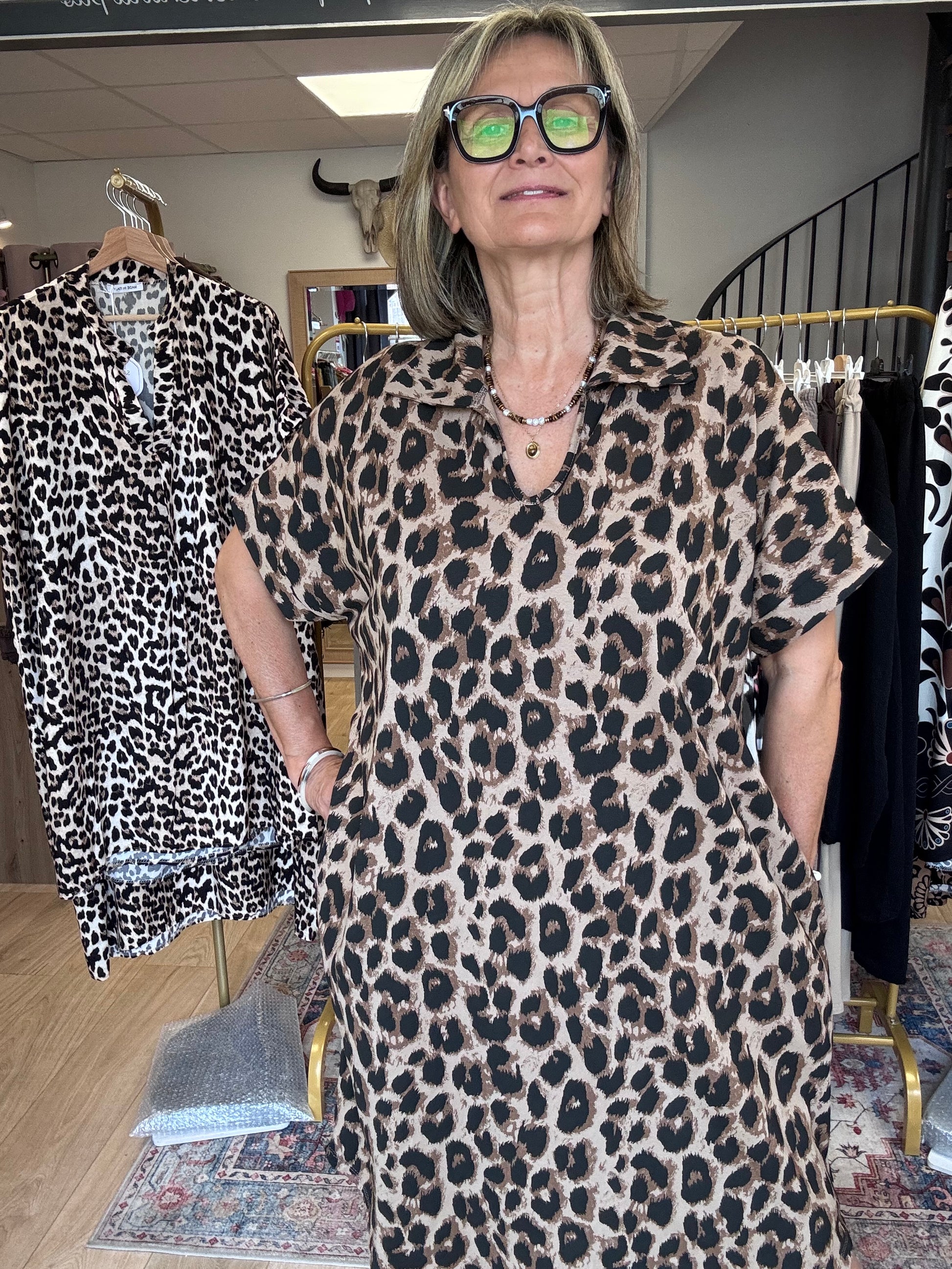 Robe teeshirt iconic Leo