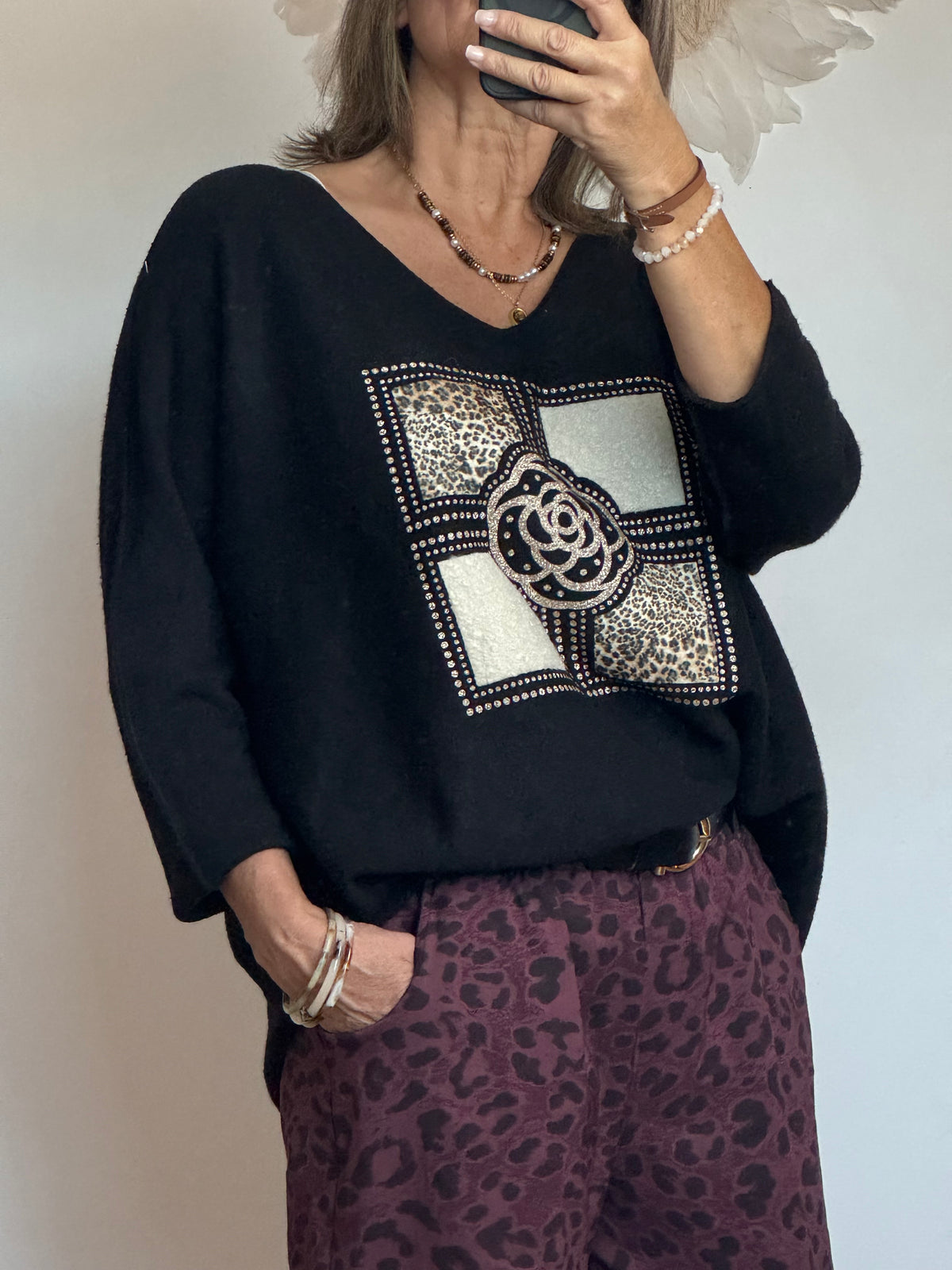Pull Rosalia noir