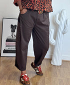 Pantalon marron love 38/46
