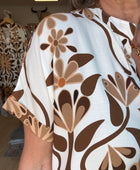Robe Emma marron