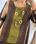 Robé Clothilde vert/marron